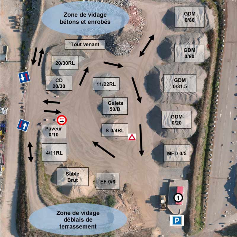 Permat plan circulation Décines